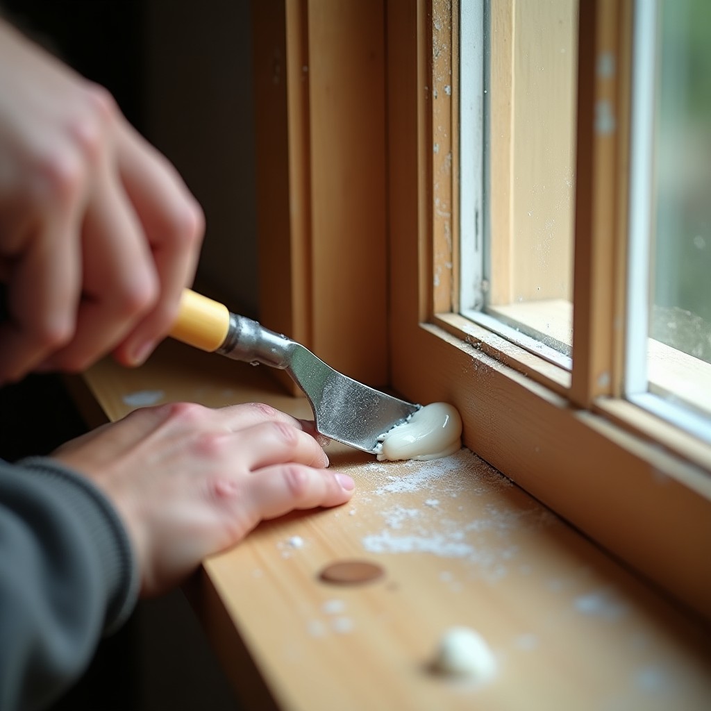 Enduit pour bois rebouchage à la spatule