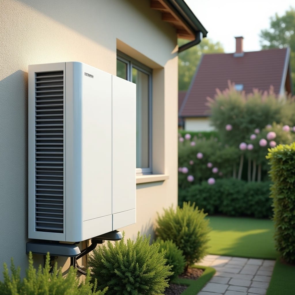 Pompe à chaleur air-air extérieure maison