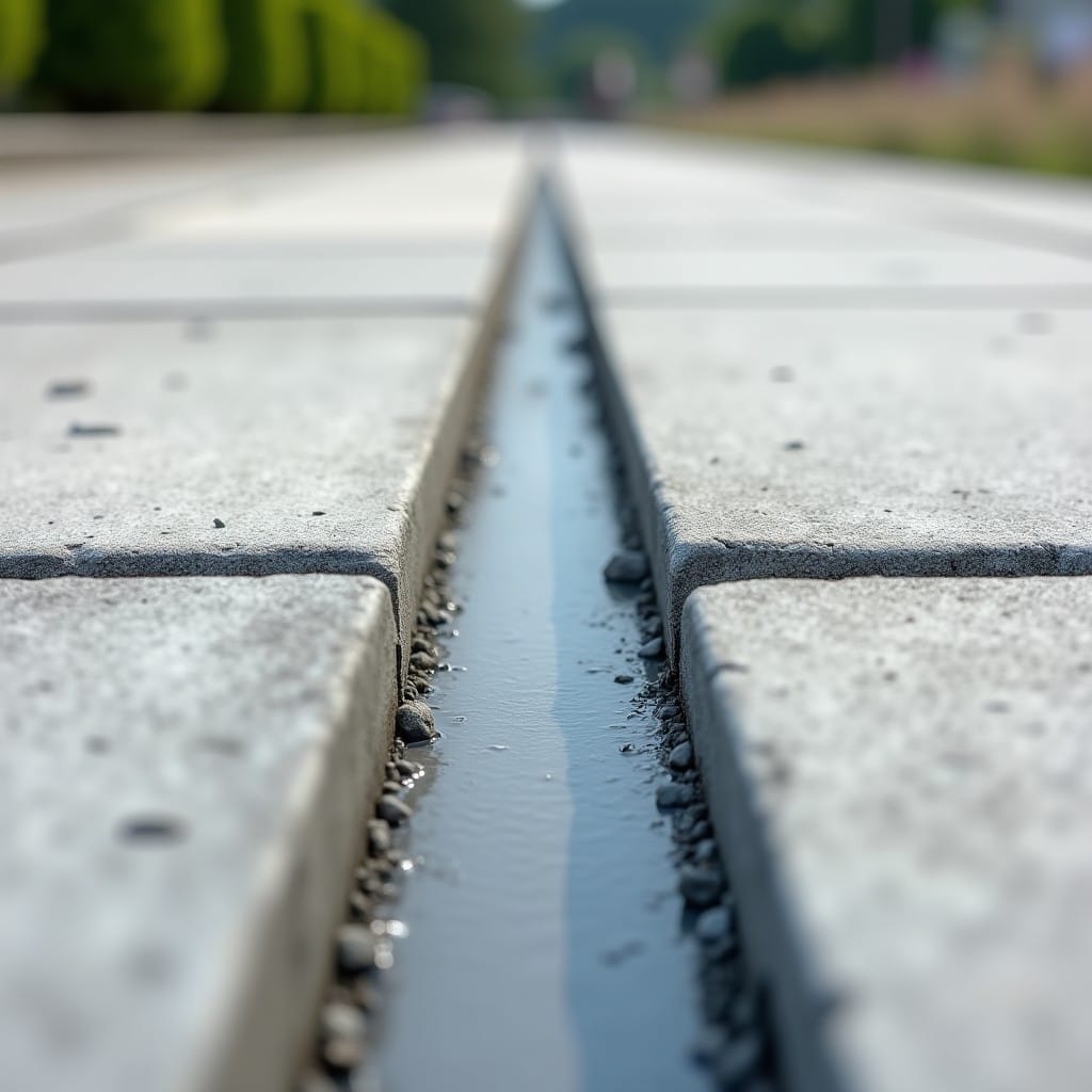 Joint de dilatation dalle béton terrasse mastic