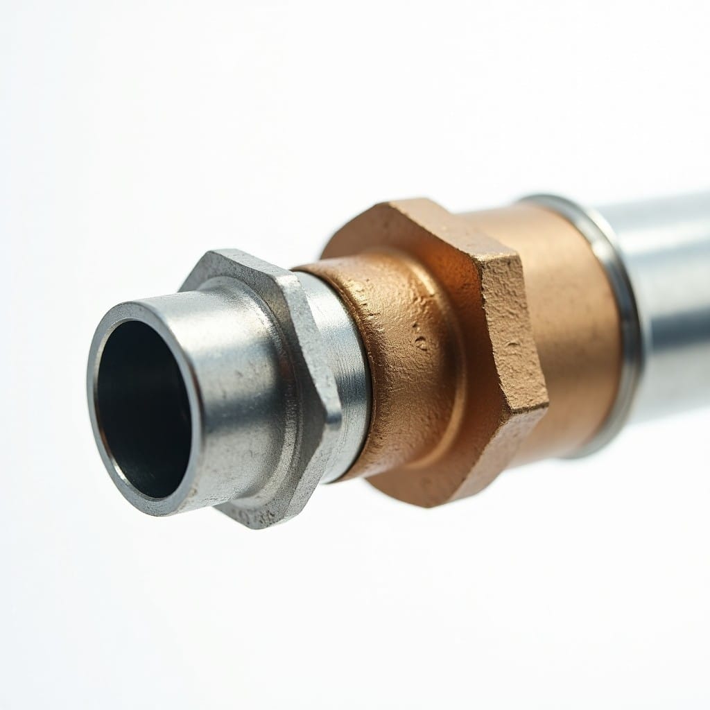 Raccord diélectrique cuivre acier plomberie