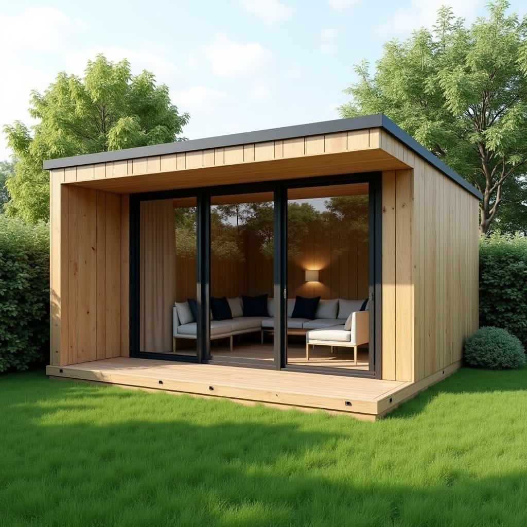 Studio de jardin Greenkub extérieur