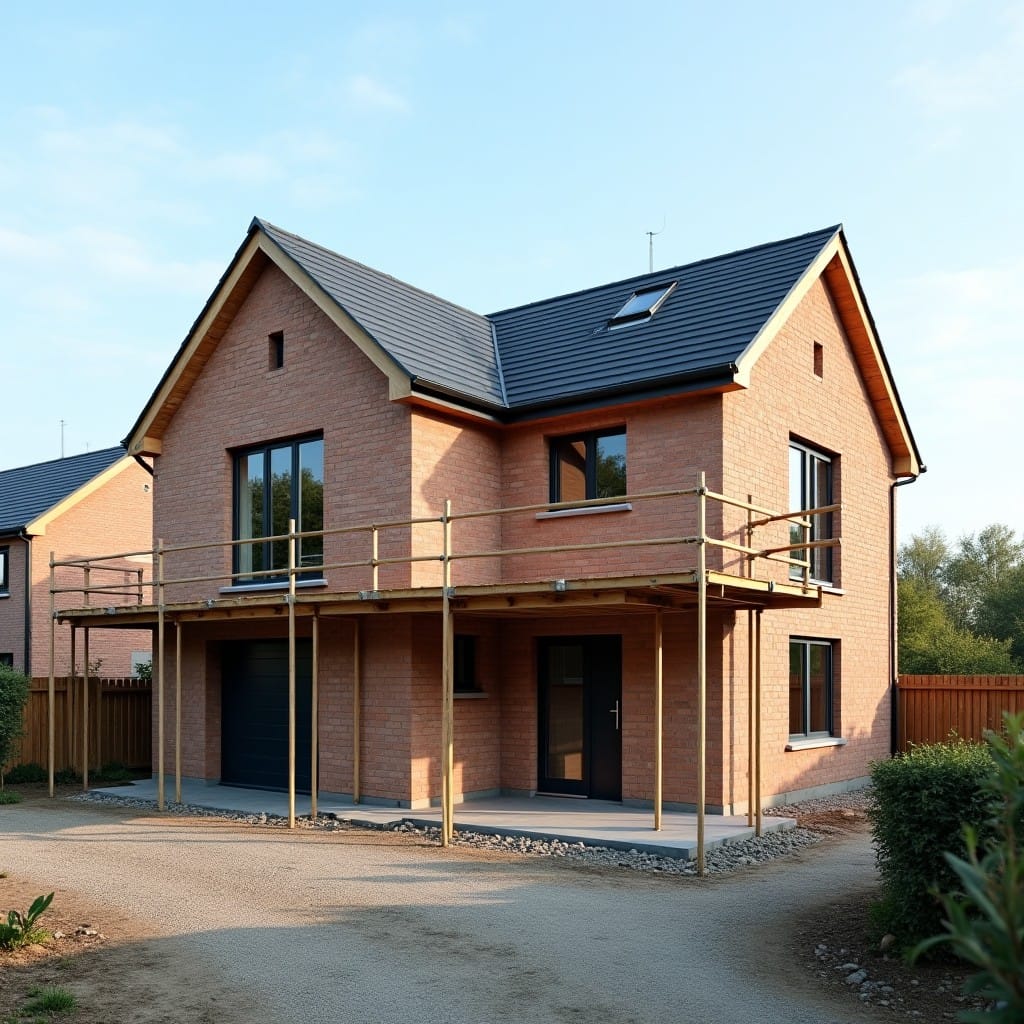 Maison Mikit chantier gros œuvre